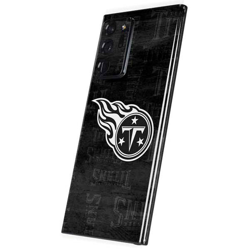 NFL Tennessee Titans Black & White Galaxy Note20 Ultra 5G Skin