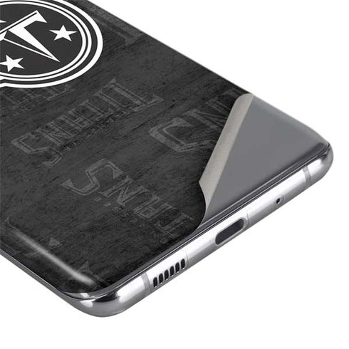 NFL Tennessee Titans Black & White Galaxy S20 Skin