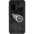 NFL Tennessee Titans Black & White Galaxy S20 Waterproof Case