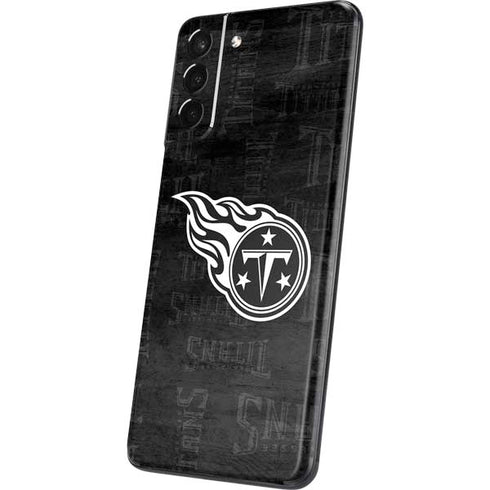 NFL Tennessee Titans Black & White Galaxy S21 5G Skin