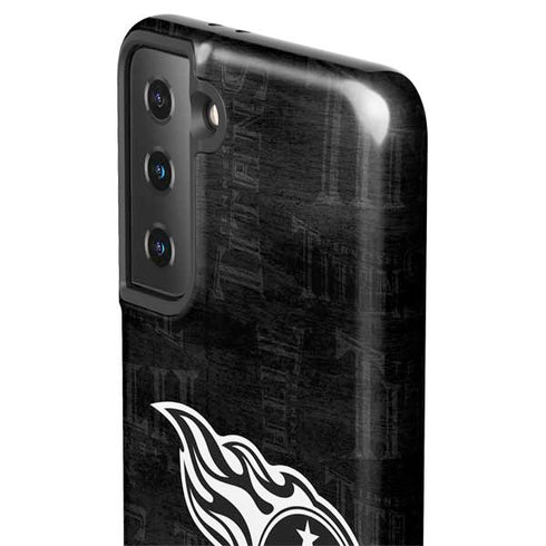NFL Tennessee Titans Black & White Galaxy S21 Plus 5G Pro Case