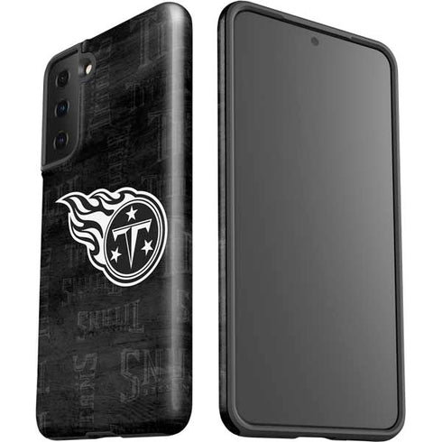 NFL Tennessee Titans Black & White Galaxy S21 Plus 5G Pro Case