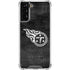 NFL Tennessee Titans Black & White Galaxy S22 Plus Clear Case
