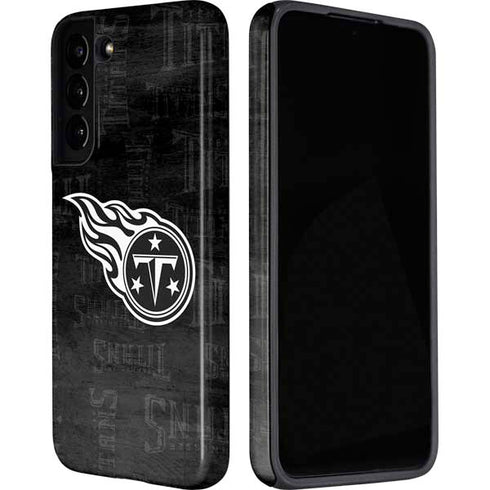 NFL Tennessee Titans Black & White Galaxy S22 Plus Pro Case
