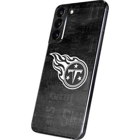 NFL Tennessee Titans Black & White Galaxy S22 Plus Skin