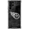 NFL Tennessee Titans Black & White Galaxy S22 Ultra Clear Case