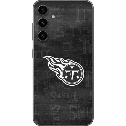 NFL Tennessee Titans Black & White Galaxy S23 FE Skin