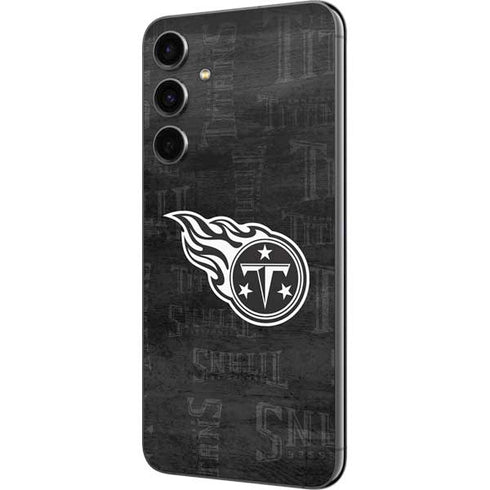 NFL Tennessee Titans Black & White Galaxy S23 FE Skin