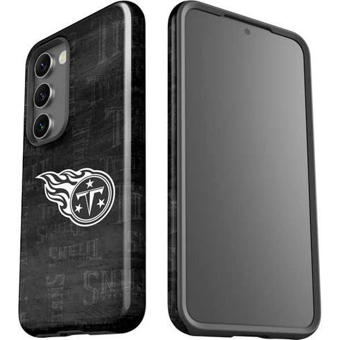 NFL Tennessee Titans Black & White Galaxy S23 Plus Pro Case