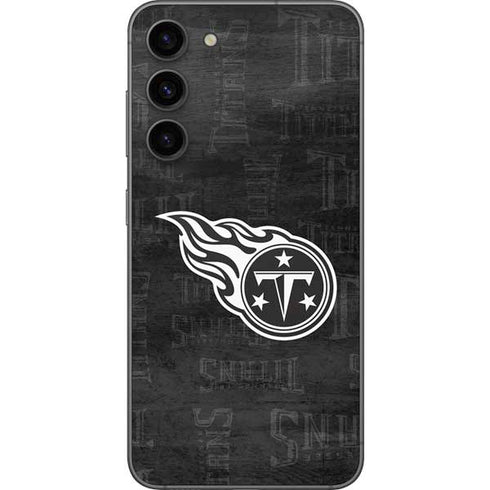 NFL Tennessee Titans Black & White Galaxy S23 Plus Skin