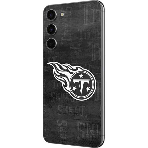 NFL Tennessee Titans Black & White Galaxy S23 Plus Skin