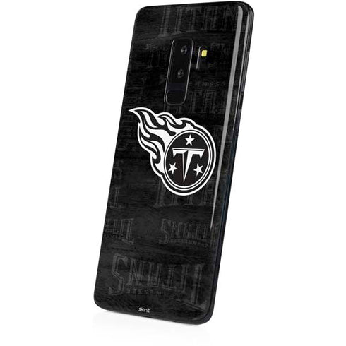 NFL Tennessee Titans Black & White Galaxy S9 Plus Skin