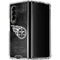 NFL Tennessee Titans Black & White Galaxy Z Fold4 5G Clear Case
