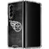 NFL Tennessee Titans Black & White Galaxy Z Fold4 5G Clear Case