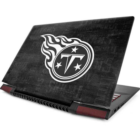 NFL Tennessee Titans Black & White Lenovo IdeaPad Skin