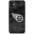 NFL Tennessee Titans Black & White iPhone 11 Clear Case