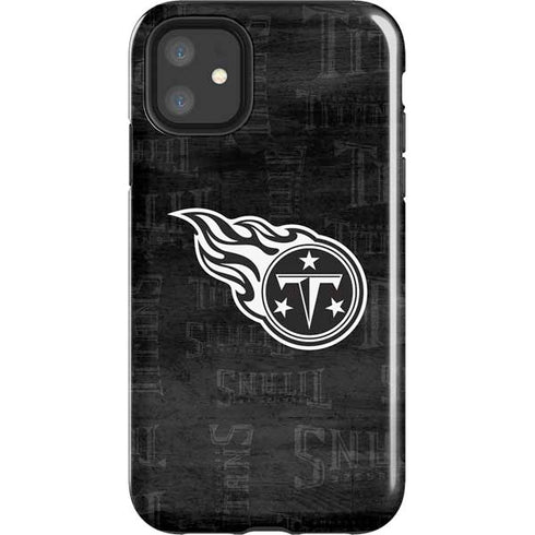 NFL Tennessee Titans Black & White iPhone 11 Impact Case