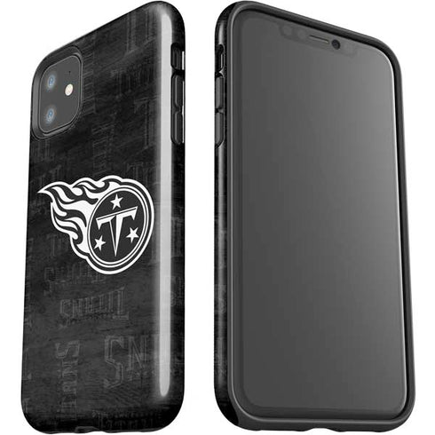 NFL Tennessee Titans Black & White iPhone 11 Impact Case