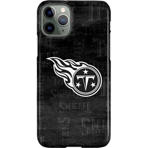 NFL Tennessee Titans Black & White iPhone 11 Pro Lite Case