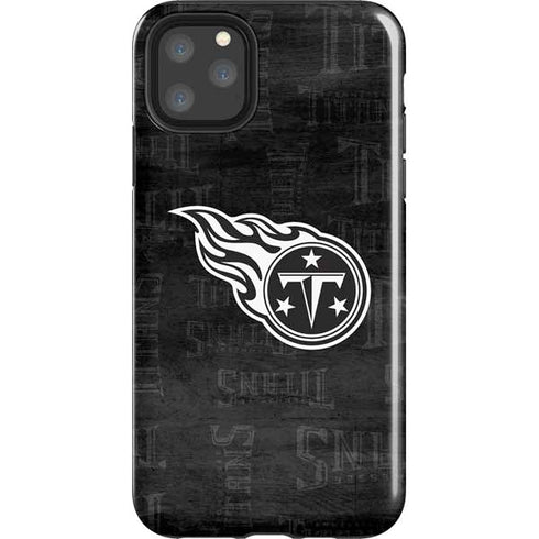 NFL Tennessee Titans Black & White iPhone 11 Pro Max Impact Case