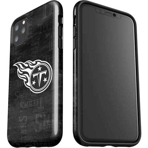 NFL Tennessee Titans Black & White iPhone 11 Pro Max Impact Case