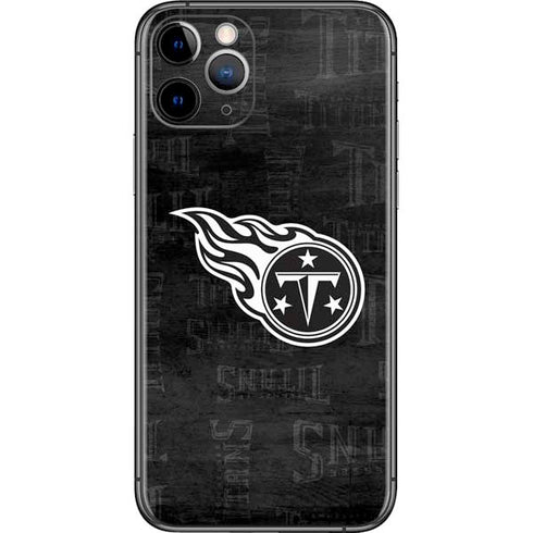 NFL Tennessee Titans Black & White iPhone 11 Pro Skin
