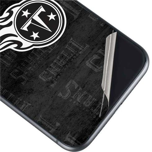 NFL Tennessee Titans Black & White iPhone 11 Skin