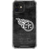 NFL Tennessee Titans Black & White iPhone 12 Mini Clear Case