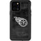 NFL Tennessee Titans Black & White iPhone 12 Pro Waterproof Case