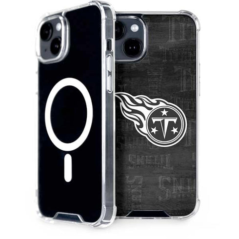 NFL Tennessee Titans Black & White iPhone 13 MagSafe Case