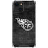 NFL Tennessee Titans Black & White iPhone 13 Mini Clear Case