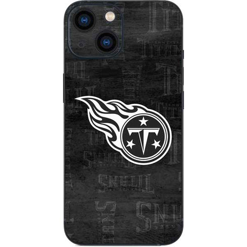 NFL Tennessee Titans Black & White iPhone 13 Mini Skin