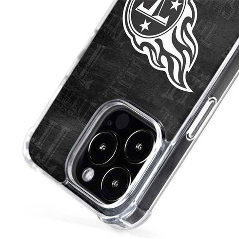 NFL Tennessee Titans Black & White iPhone 13 Pro MagSafe Case