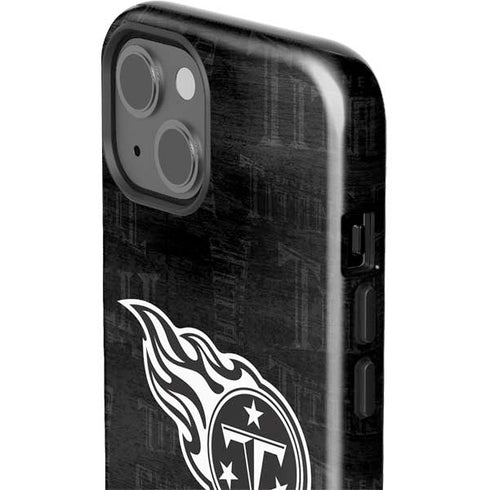 NFL Tennessee Titans Black & White iPhone 15 Plus Impact Case