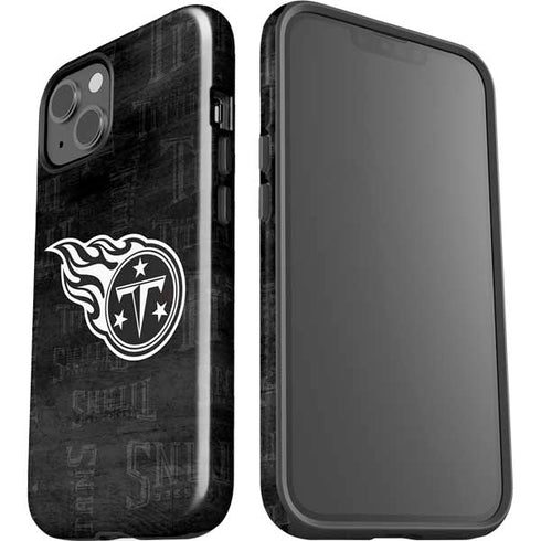 NFL Tennessee Titans Black & White iPhone 15 Plus Impact Case