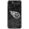 NFL Tennessee Titans Black & White iPhone 14 Plus Clear Case