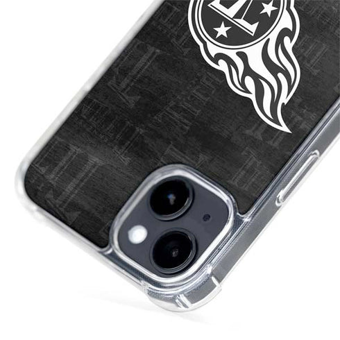 NFL Tennessee Titans Black & White iPhone 15 Plus MagSafe Case