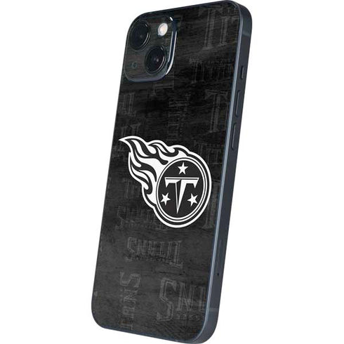 NFL Tennessee Titans Black & White iPhone 15 Plus Skin