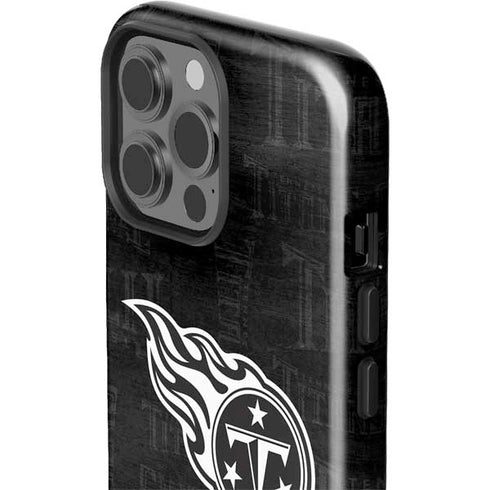 NFL Tennessee Titans Black & White iPhone 15 Pro Max Impact Case