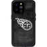 NFL Tennessee Titans Black & White iPhone 14 Pro Max Waterproof Case