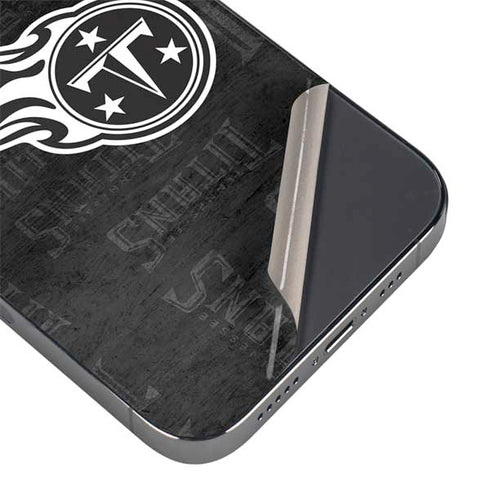 NFL Tennessee Titans Black & White iPhone 14 Pro Skin