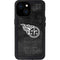 NFL Tennessee Titans Black & White iPhone 15 Waterproof Case