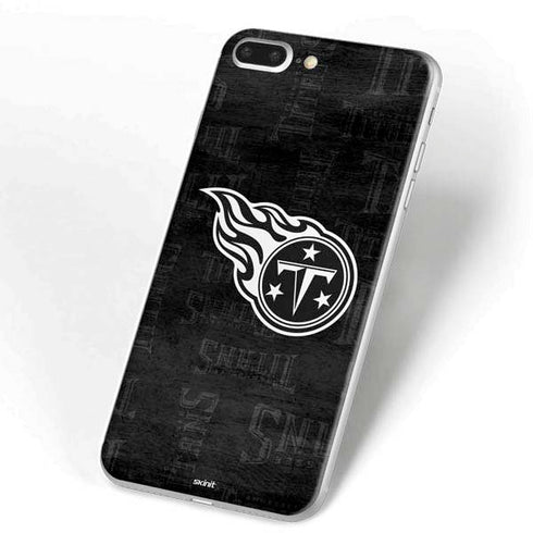 NFL Tennessee Titans Black & White iPhone 7 Plus Skin