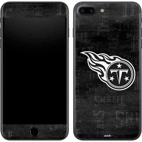 NFL Tennessee Titans Black & White iPhone 8 Plus Skin