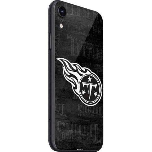 NFL Tennessee Titans Black & White iPhone SE (2nd & 3rd Gen) Skin