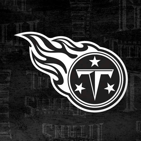 NFL Tennessee Titans Black & White iPhone X Pro Case