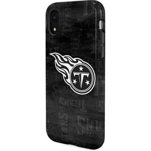 NFL Tennessee Titans Black & White iPhone XR Pro Case