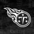 NFL Tennessee Titans Black & White iPhone XR Skin