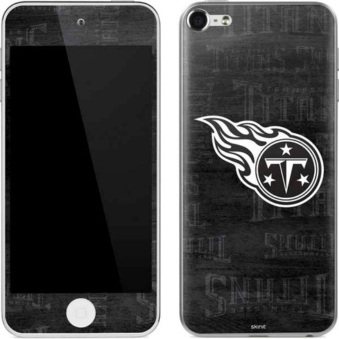 NFL Tennessee Titans Black & White Apple iPod Skin