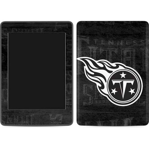 NFL Tennessee Titans Black & White Amazon Kindle Skin
